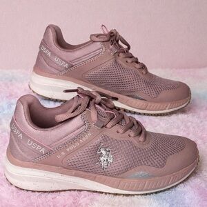 U.S. Polo Assn. Women's Mauve Sneakers